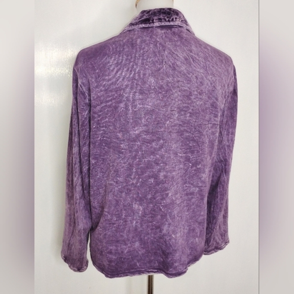 HAND PRINTED SOFT JACKET - Picture 5 of 10